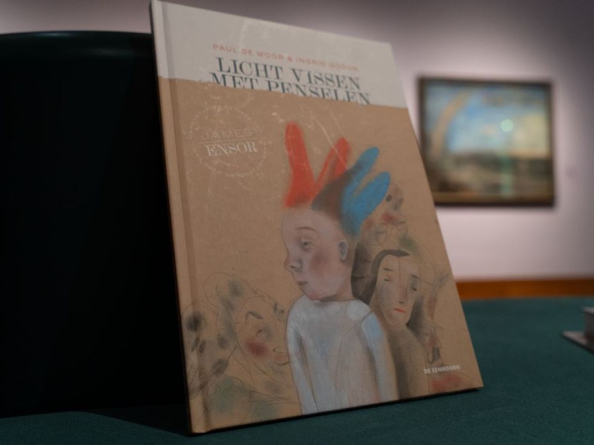 Licht vissen met penselen