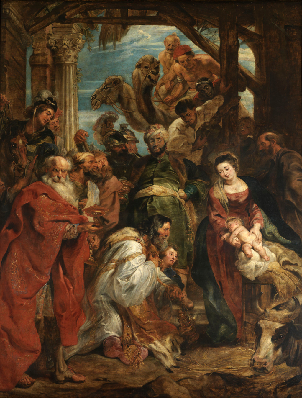 Rubens, aanbidding door de koningen