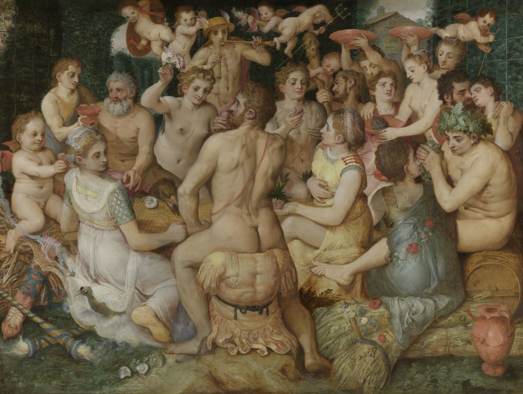 Het godenbanket, Frans Floris, KMSKA