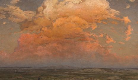 Schilderij De Wolk van Adrien-Louis Demont