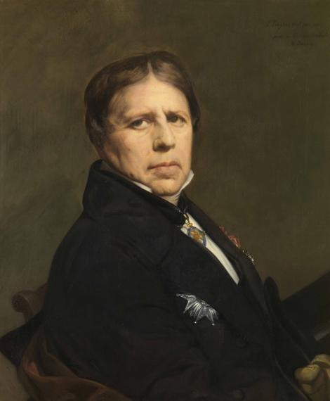 zelfportret-jean-auguste-dominique-ingres-kmska.jpg Schilderij Zelfportret van Jean-Auguste-Dominique Ingres