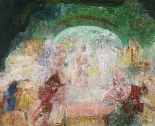 maskertoneel-james-ensor-kmska.jpg schilderij-maskertoneel-james-ensor
